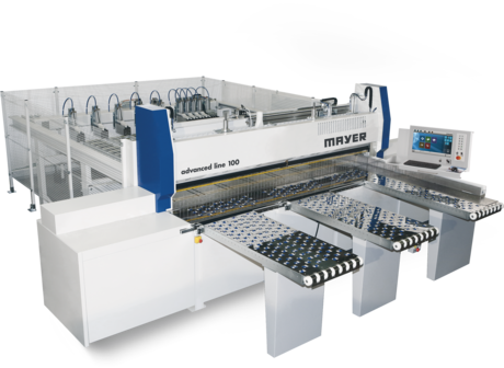 maquinas de corte industrial - seccionadoras  advanced line 100 mayer plastico metal