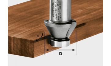 Fasefräser HW 45°-OFK 500