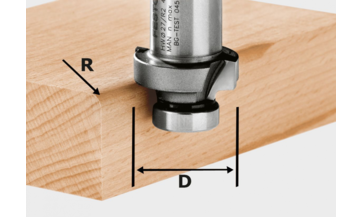 Abrundfräser HW R5-OFK 500