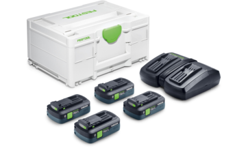 Energie-Set SYS 18V 4xTBX4/TCL6DUO