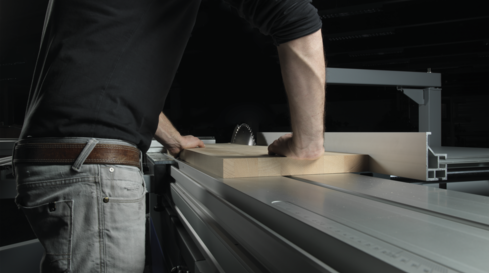 circular saw kappa 550 PCS Preventive Contact System Format4 Felder Group woodworking