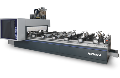 CNC Bearbeitungszentrum profit H350 Format4 Felder Group Holzbearbeitung