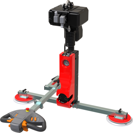 automatisering - materialhantering v-motion 15.00 format4 tra panel plast metall