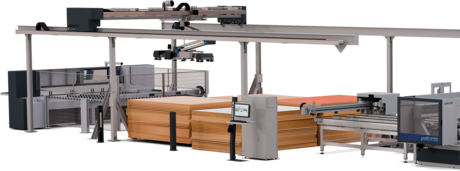 automatisation - manutention des materiaux c-motion dynamics format4 bois panel matiere-plastique