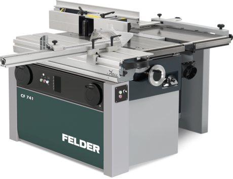 5 function combination machines cf 741 felder wood panel