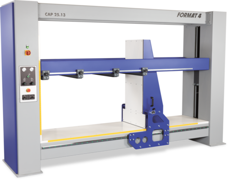 presses a plateaux chauffants - presses a membrane cap 25.13 format4 bois panel