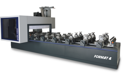 5-Achs-CNC Bearbeitungszentrum profit H500 Format4 Felder Group Holzbearbeitung