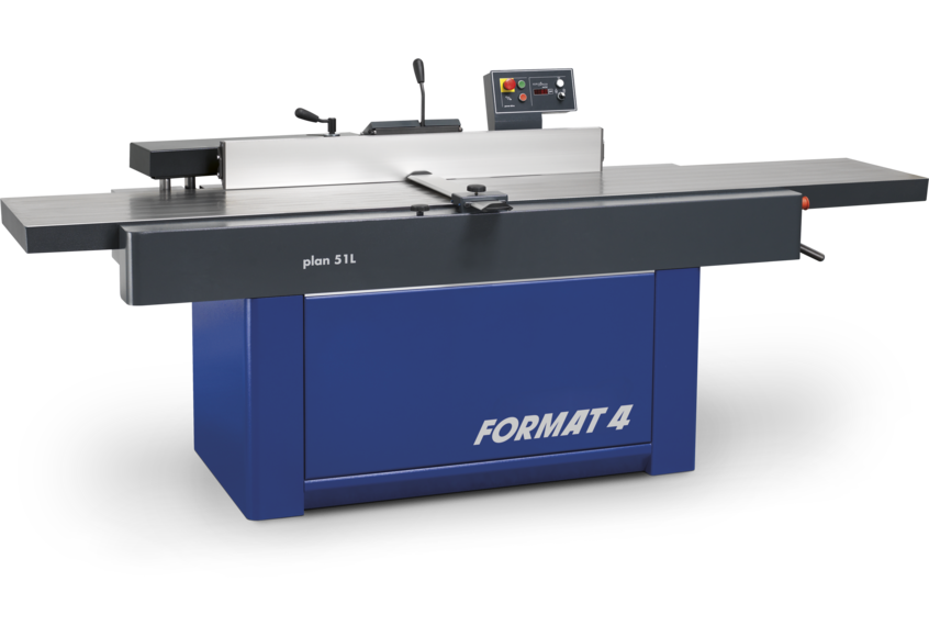 Dégauchisseuse plan 51L Format4 Felder Group travail du bois 