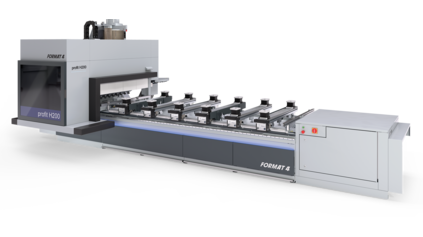 Centre d'usinage CNC profit H200 Format4 Felder Group travail du bois 