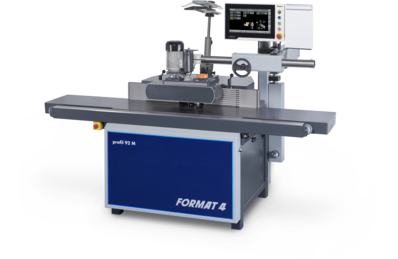 Tilting spindle moulder  profil 92 M e-motion Format4 Felder Groupwoodworking 