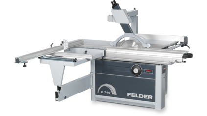 Formatizáló asztal, formatizáló körfűrész K 740 Felder Felder Group famegmunkálás