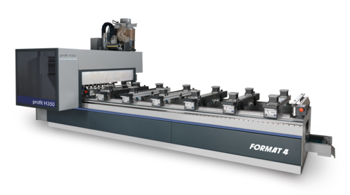 Centro de mecanizado CNC de 5 ejes profit H350 Format4 Felder Group Mecanizado de madera