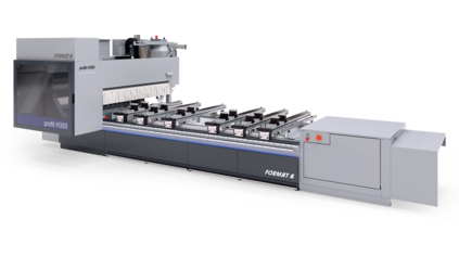 Centre d'usinage CNC  à 5 axes profit H350 Format4 Felder Group travail du bois 