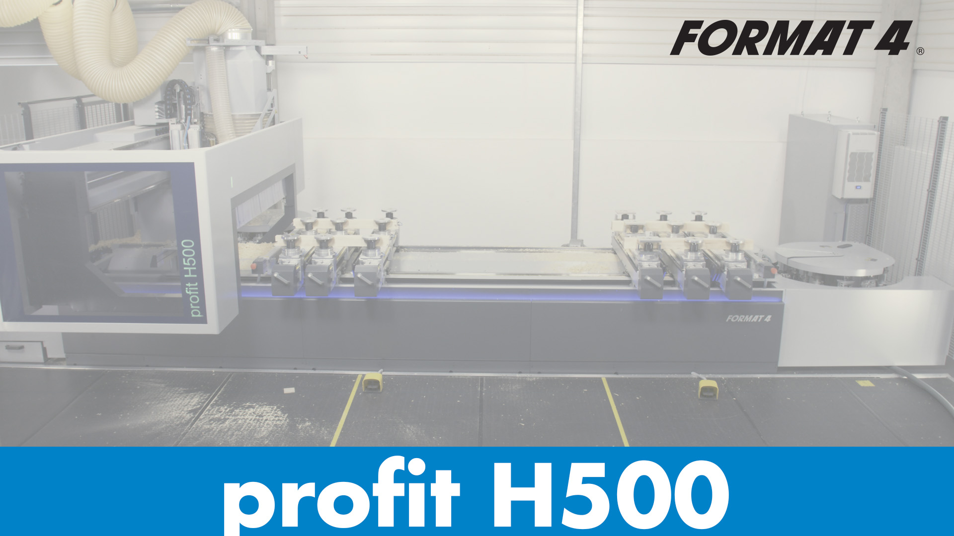 CNC Bearbeitungszentrum profit H500 Format4 Thumbnail Felder Group Holzbearbeitung