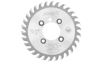Lame de scie circulaire avec support de tête de perçage