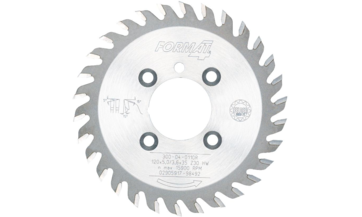 Lame de scie circulaire avec support de tête de perçage