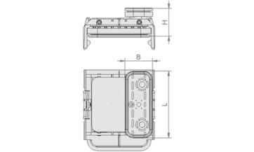 Vakuumsauger Bauhöhe 85 mm