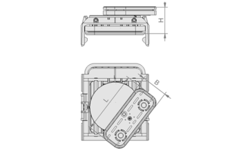 Vakuumsauger Bauhöhe 85 mm