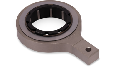Roller spanner attachment for torque wrench