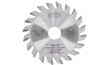 Lame de scie circulaire avec support de tête de perçage