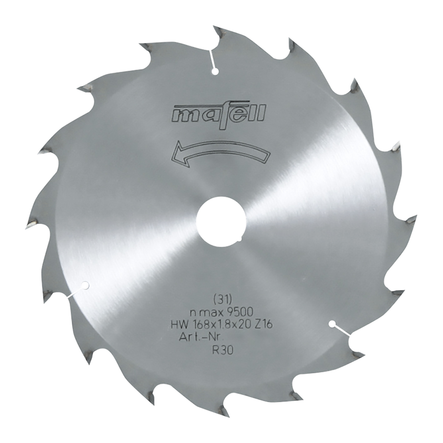 Žagin list HW Ø 168 mm