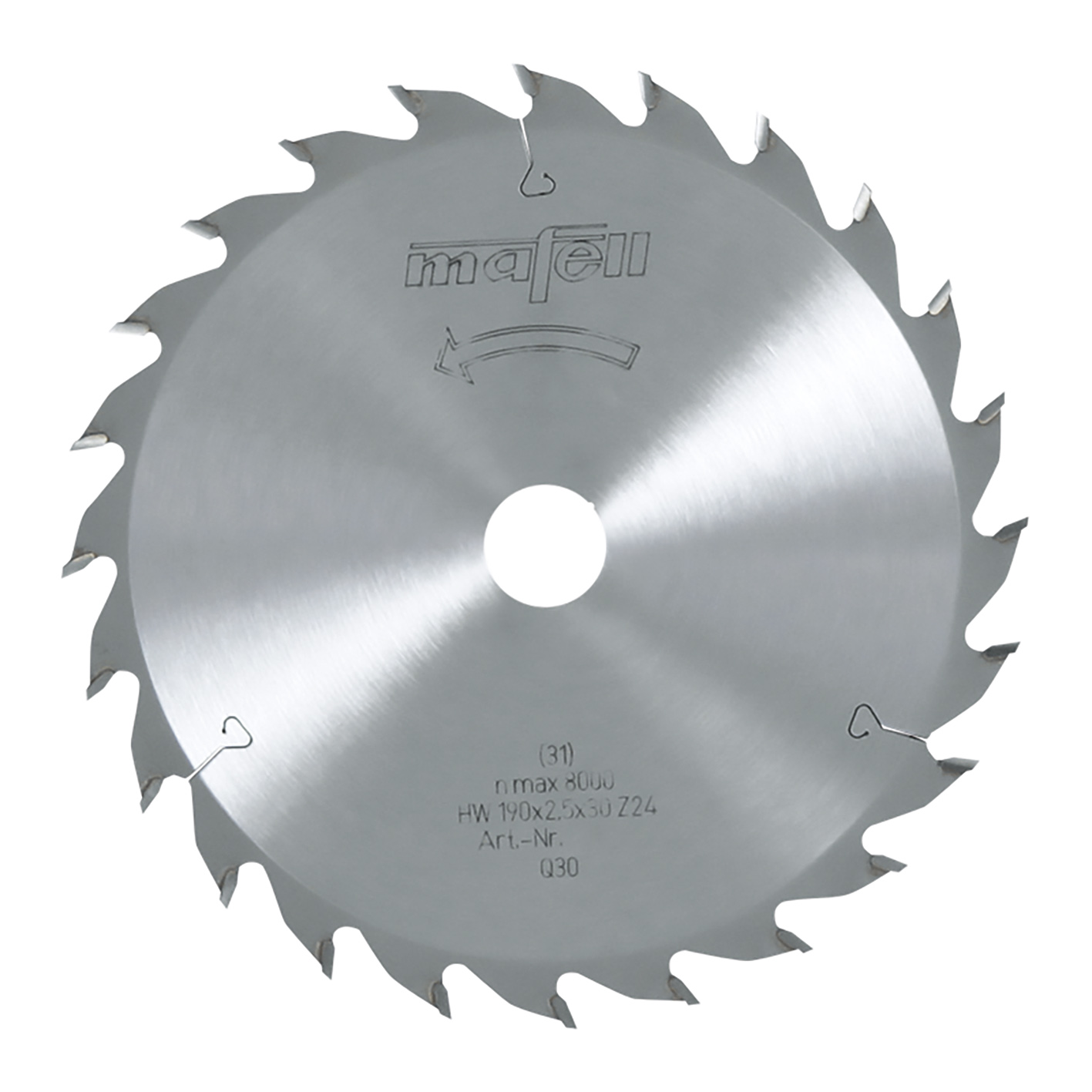Žagin list HW Ø 168 mm