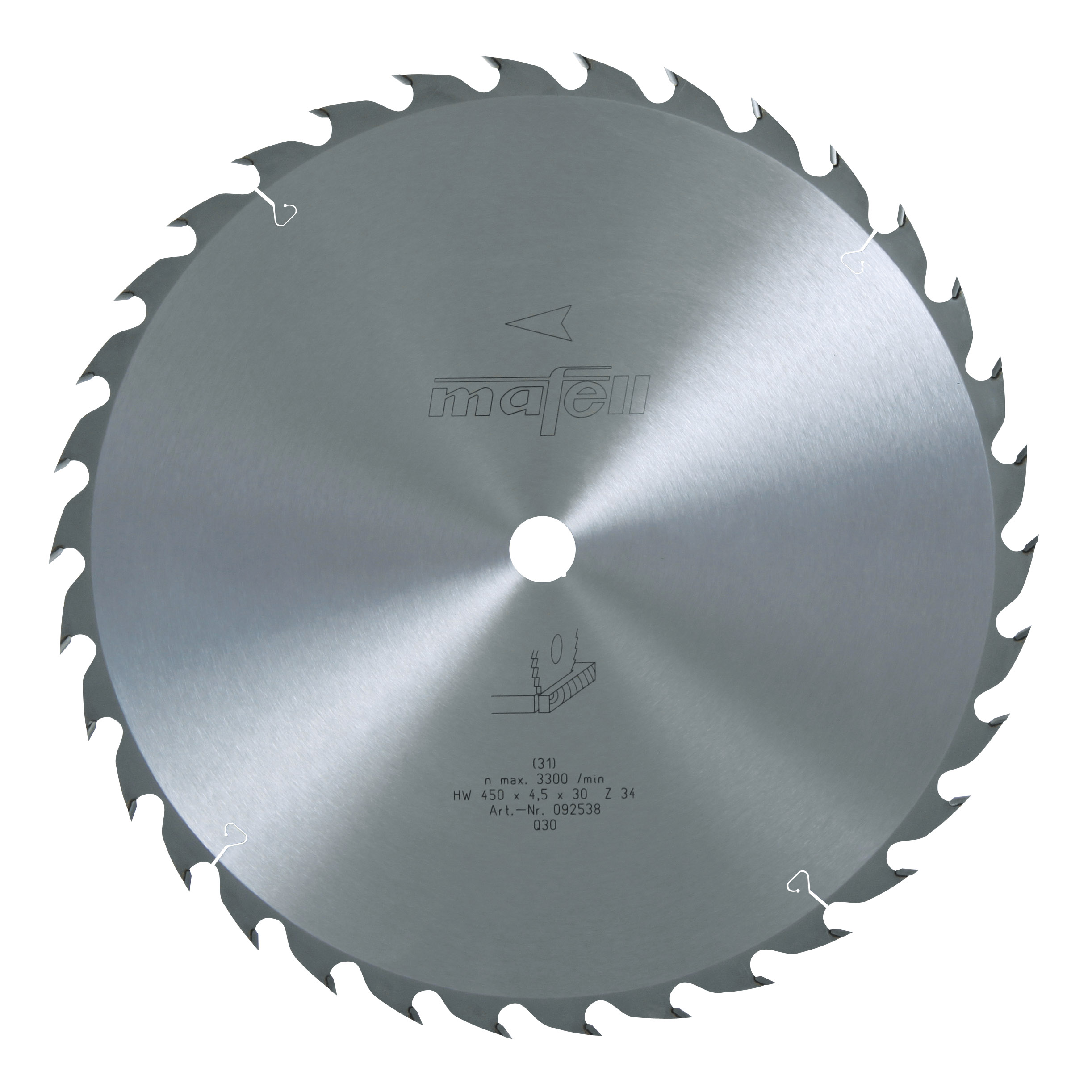 Žagin list HM Ø 450 mm