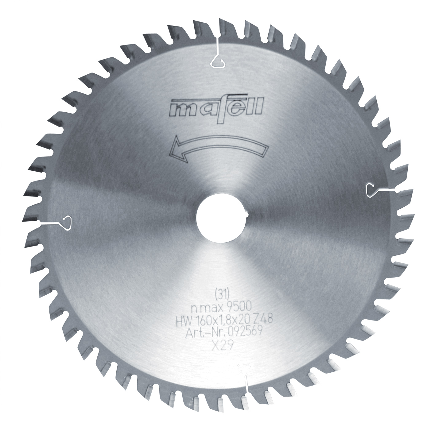 Žagin list HW Ø 160 mm