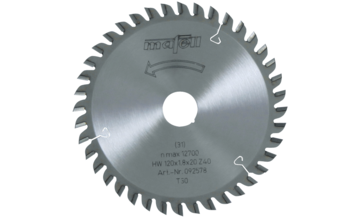 Hoja de sierra HM Ø 120 mm