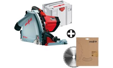 Tauchsäge MT 55 cc Fan-Set im T-MAX und Sägeblatt 