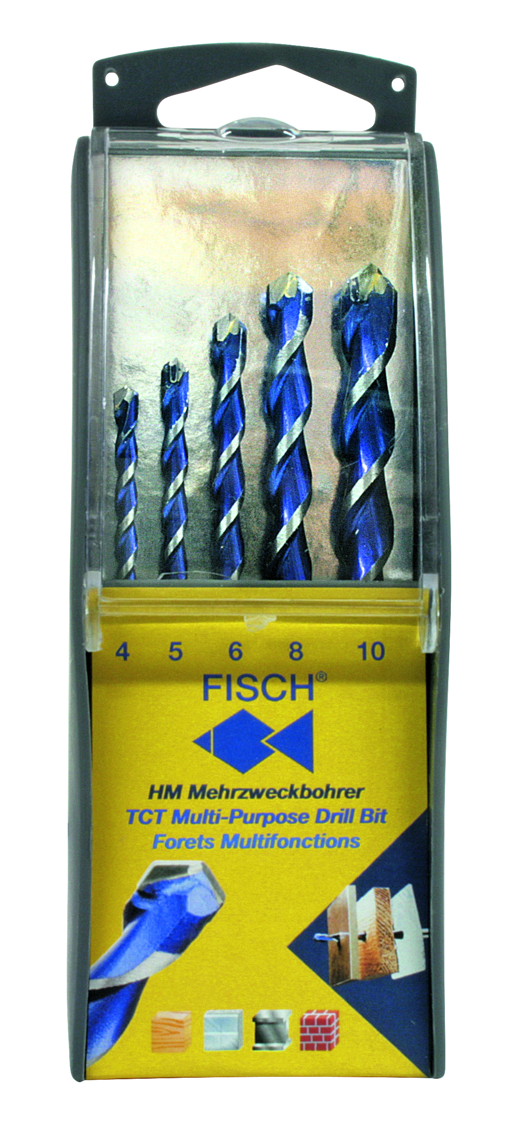Večnamenski sveder TC Multicut