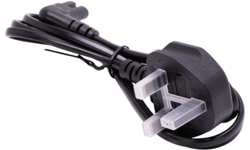 Cable with type G plug