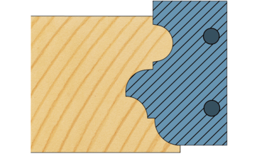 Nóż profilowy do frezu Hammer