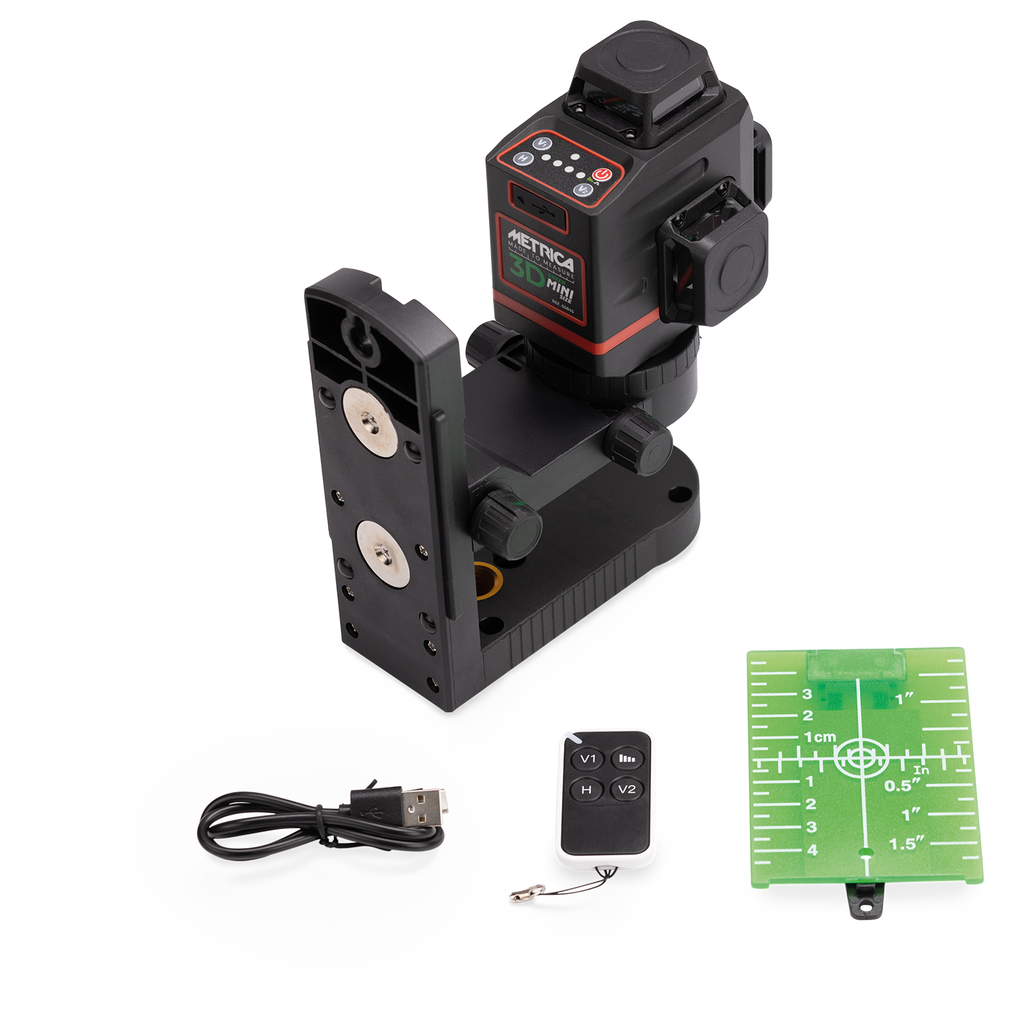 Laserska nivelirna naprava Metrica 3D Mini Green