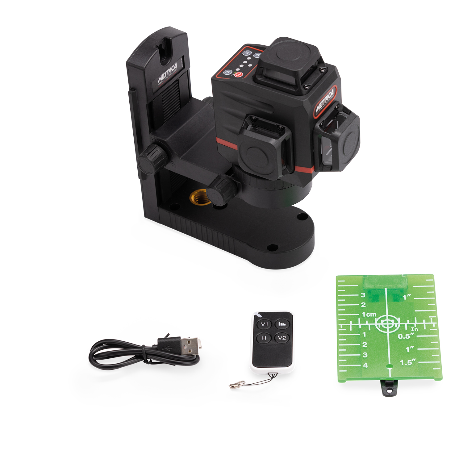 Laserska nivelirna naprava Metrica 3D Mini Green