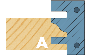 Nóż profilowy do frezu Hammer