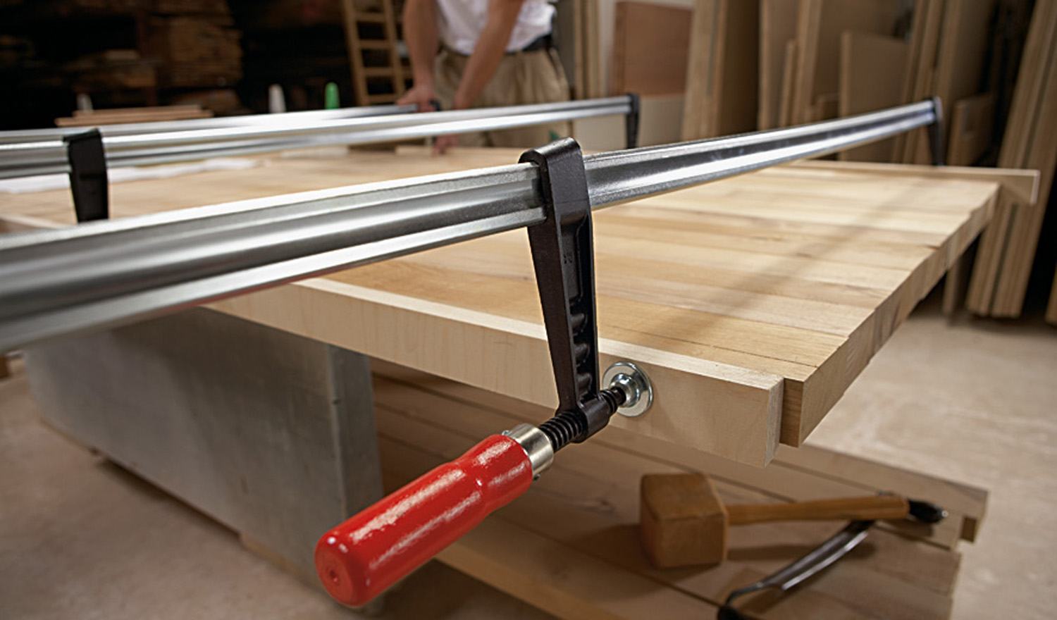 BESSEY® Heavy Duty vijačna spona iz temprane litine