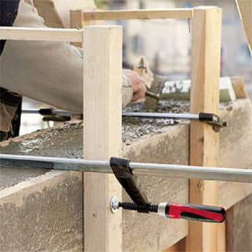 BESSEY® vijačna spona z 2-K ročajem