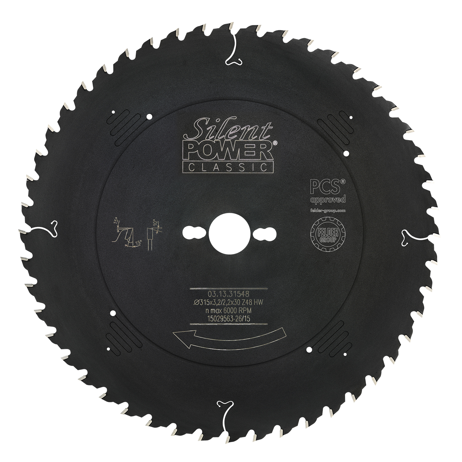 KOMPLET: Krožni žagini listi Silent-Power® Classic