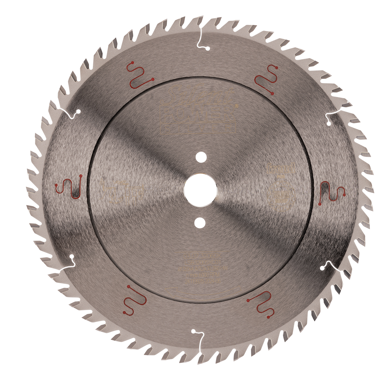 Žagin list HW s trapezno-ravnim zobom Silent-Power® Silver