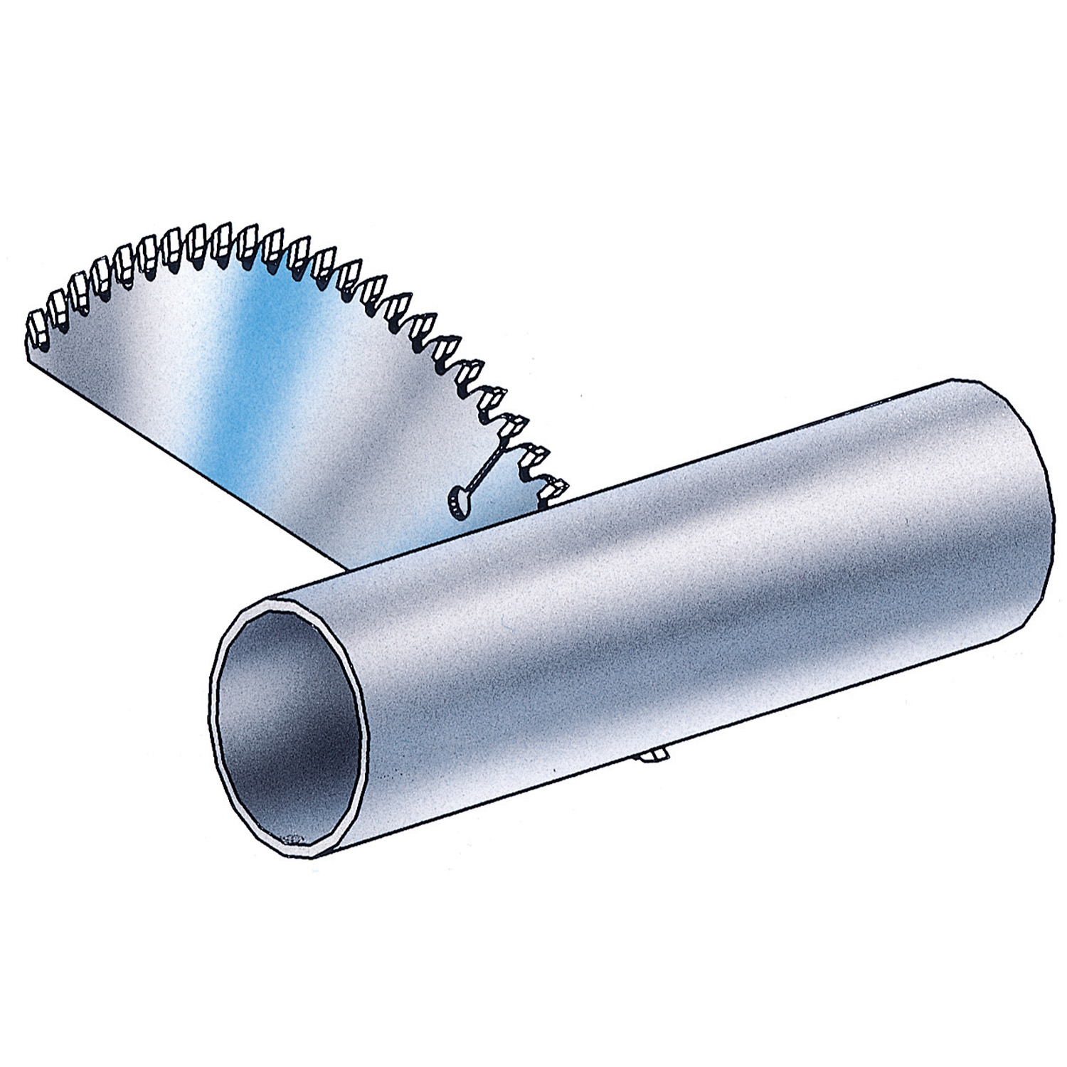 Žagin list HW za aluminij Silent Power® Silver