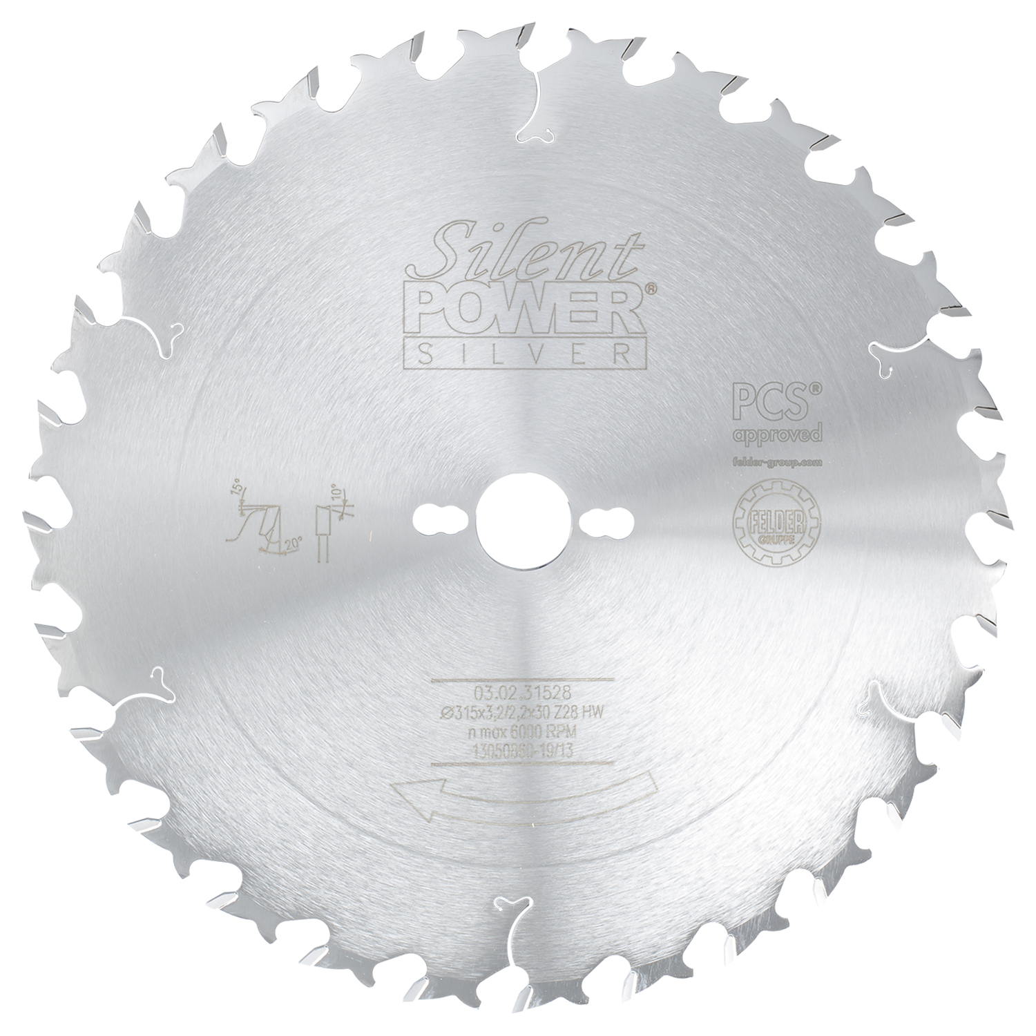 KOMPLET: Silent-Power® Silver | D315x3