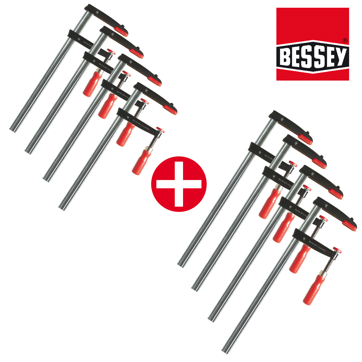 Bessey Malleable Cast Iron Screw Clamp - TG30B6 300/60
